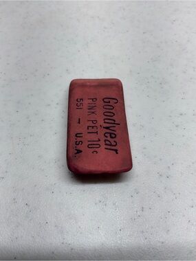 Goodyear Pink Pet 551 Eraser USA